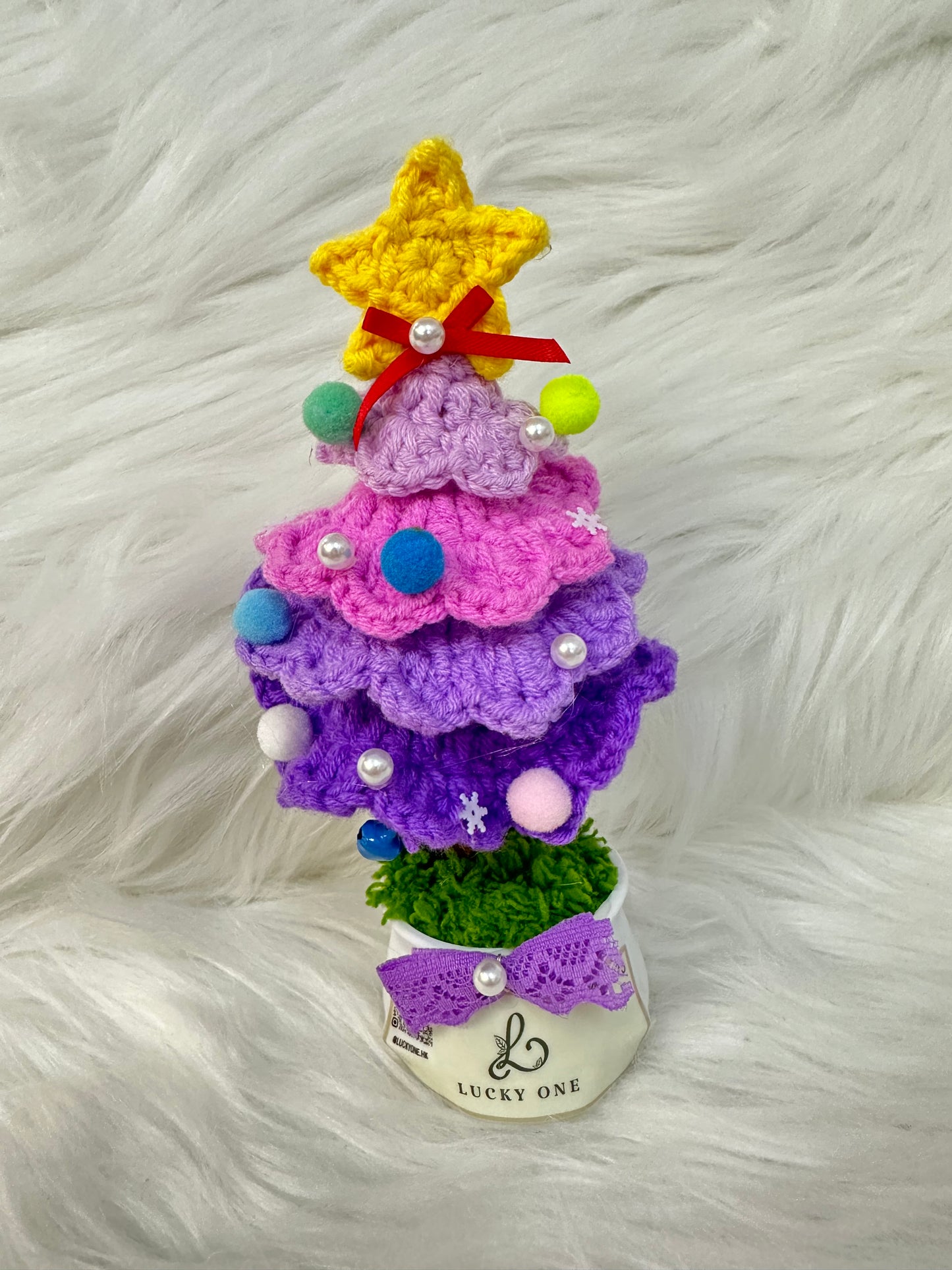 *5色可選🎄聖誕樹 針織小盆栽|聖誕花束|聖誕禮物|聖誕節|教會系列 基督教洗禮 洗禮禮物|浸禮禮物 浸洗禮物|福音會|香港教會|針織花束|企業禮品訂製|學校團體小禮物|教會福音會禮品|訂製禮品|公司紀念品|觀塘花店