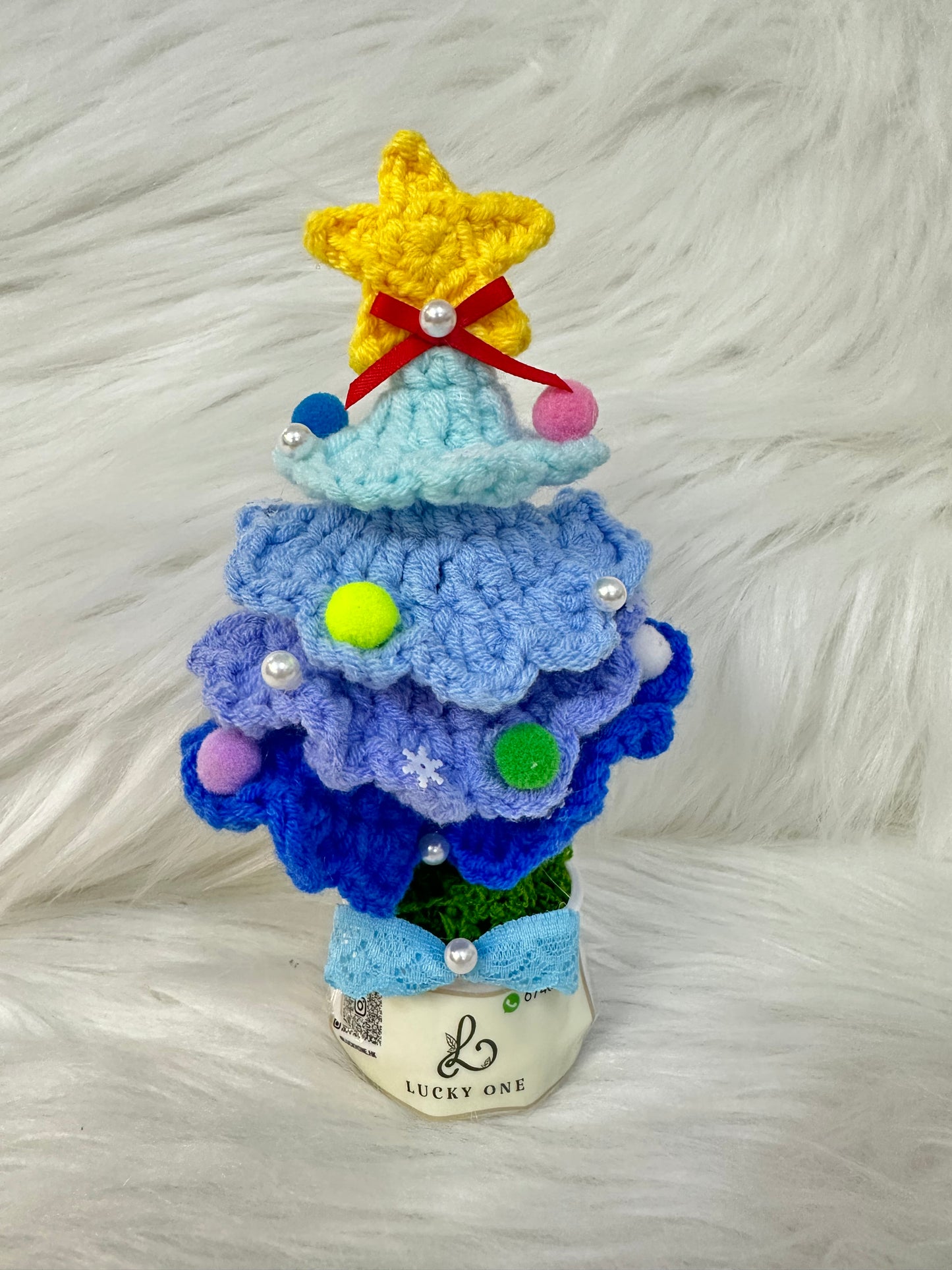 *5色可選🎄聖誕樹 針織小盆栽|聖誕花束|聖誕禮物|聖誕節|教會系列 基督教洗禮 洗禮禮物|浸禮禮物 浸洗禮物|福音會|香港教會|針織花束|企業禮品訂製|學校團體小禮物|教會福音會禮品|訂製禮品|公司紀念品|觀塘花店