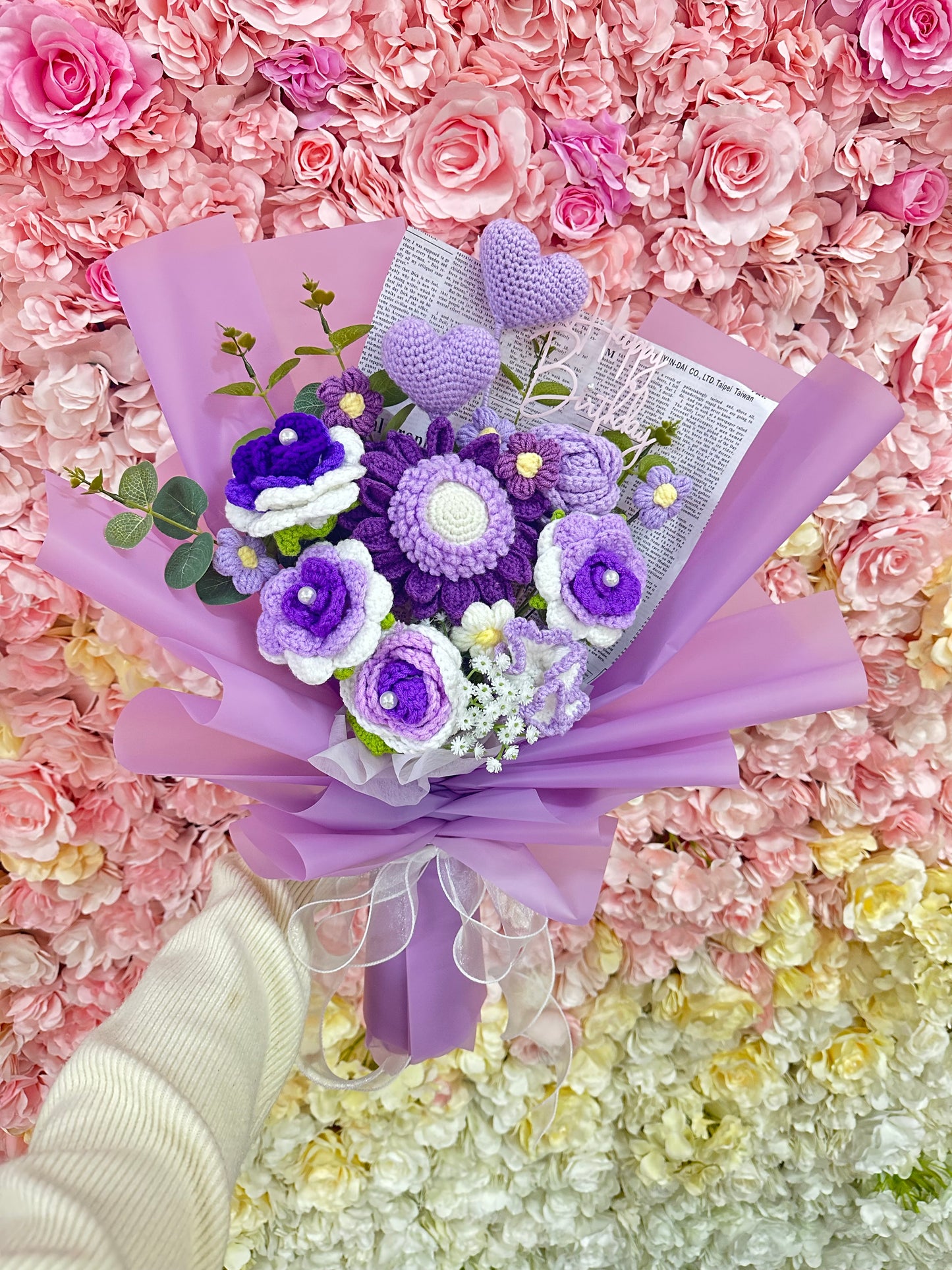 XL Size 生日花束|客製禮物|生日禮物|畢業花束|週年紀念日花束|情人節花束|即日送花|針織花束|送女朋友|生日禮物|網上花店|畢業花束|香港花店|觀塘花店