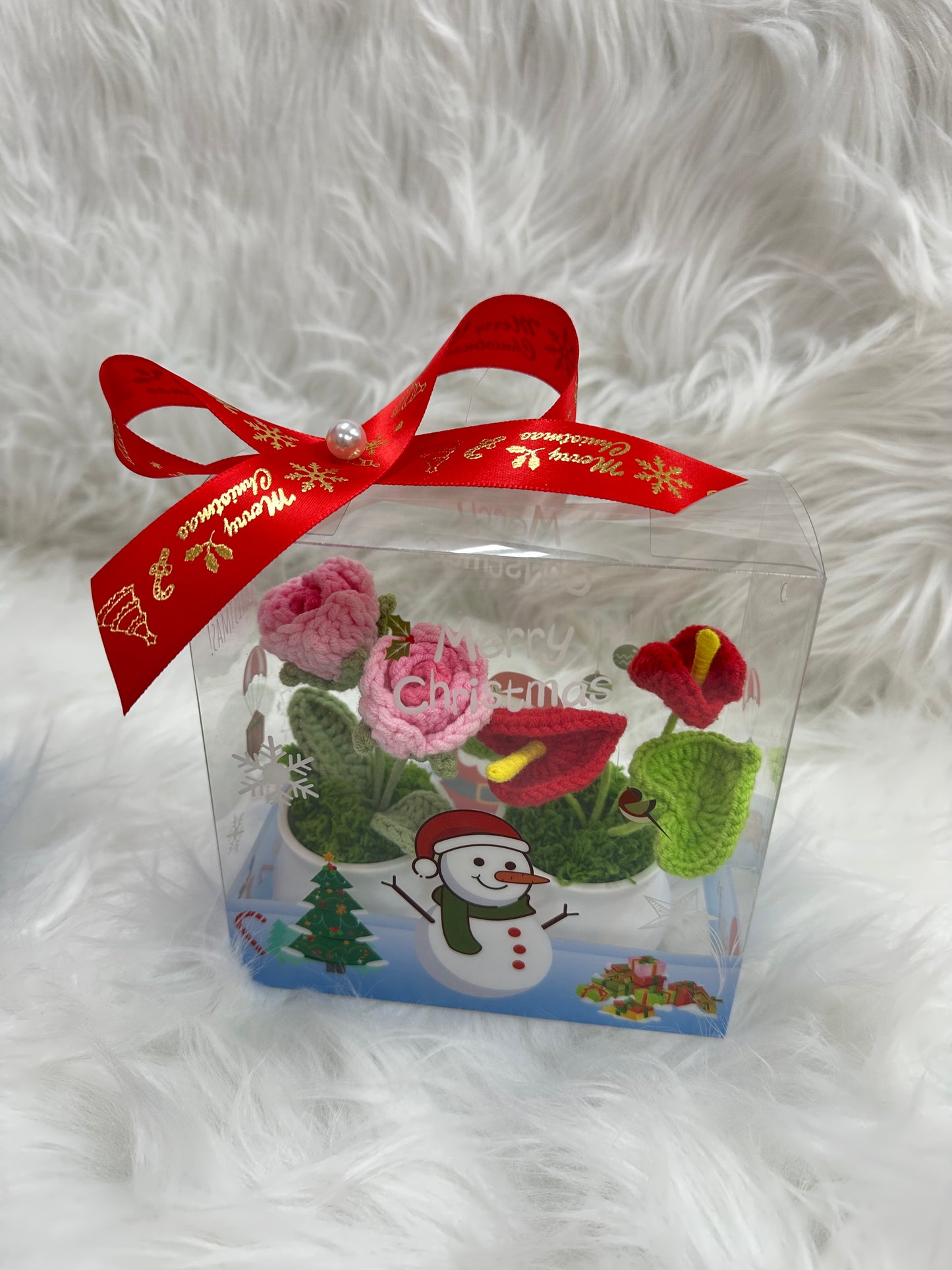 聖誕禮盒裝🎁 (2盆盆栽🪴)|聖誕花束|聖誕節花束|聖誕花|聖誕禮物|聖誕節禮物|聖誕樹盆栽|2024聖誕禮物推薦|交換禮物|聖誕送咩禮物推介|網上花店|觀塘花店|香港花店