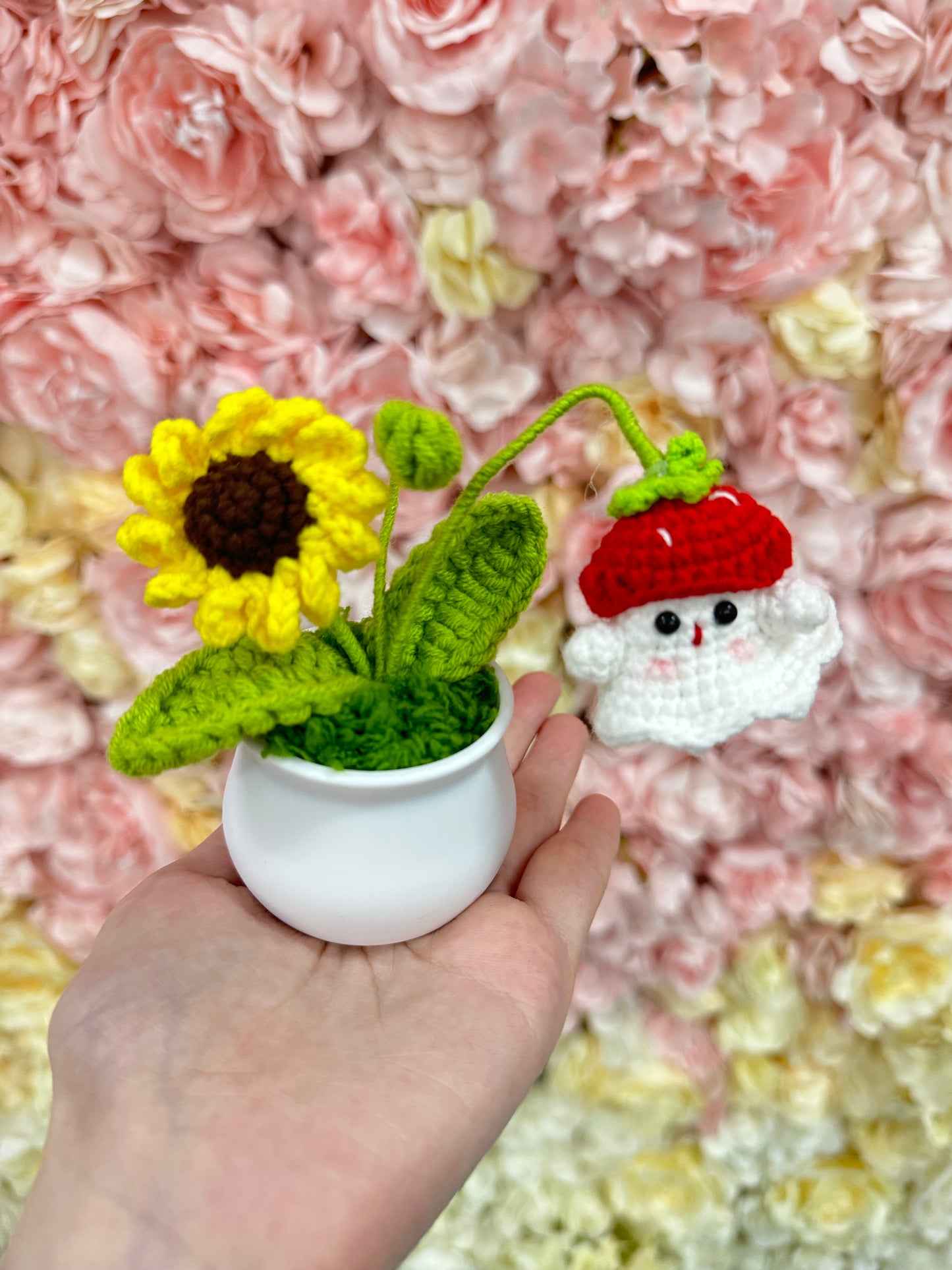 草莓小幽靈盆栽|萬聖節🎃|畢業花束|畢業禮物|生活家居品味|家居小擺設|企業禮品訂製|學校團體小禮物|公司紀念品|廣告贈品|禮品訂製|網上訂花|觀塘花店