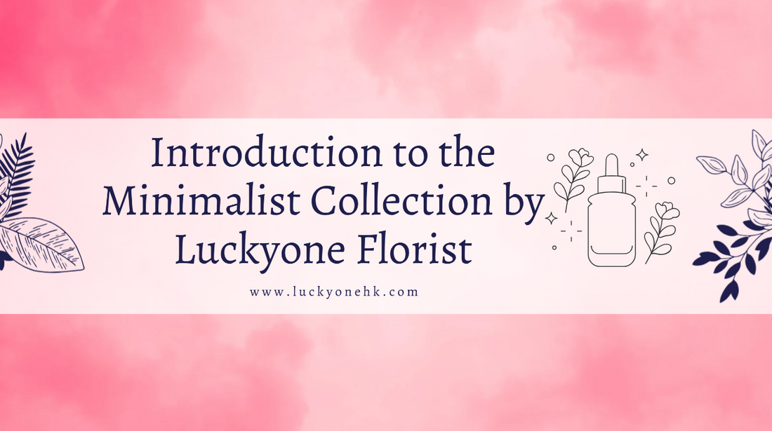 Introduction to the Minimalist Collection by Luckyone Florist