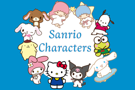 融合了粉絲熱愛的三麗鷗IP角色, 如Hello Kitty、Kuromi、My Melody、玉桂狗 Cinnamoroll、Pompompurin 布甸狗 布丁狗、Little Twin Stars、人魚漢頓 水怪 Hangyodon 等, 讓收禮人立即感受到心愛角色的存在。