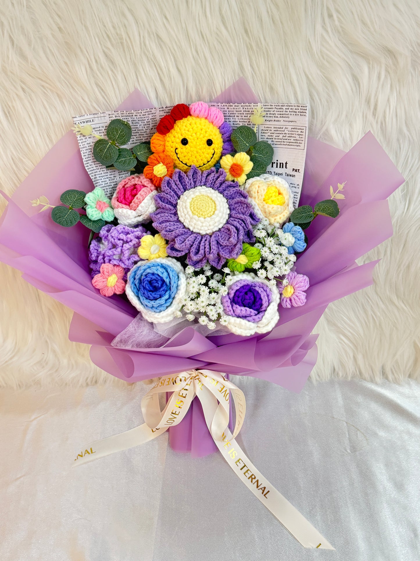 快樂多巴胺花束｜Farewell 花束｜情人節花束｜感謝花束｜畢業花束｜畢業花｜週年紀念日花束｜情人節禮物｜公仔花束｜即日送花｜平價花店｜網上花店推介｜網上訂花｜香港花店｜觀塘花店