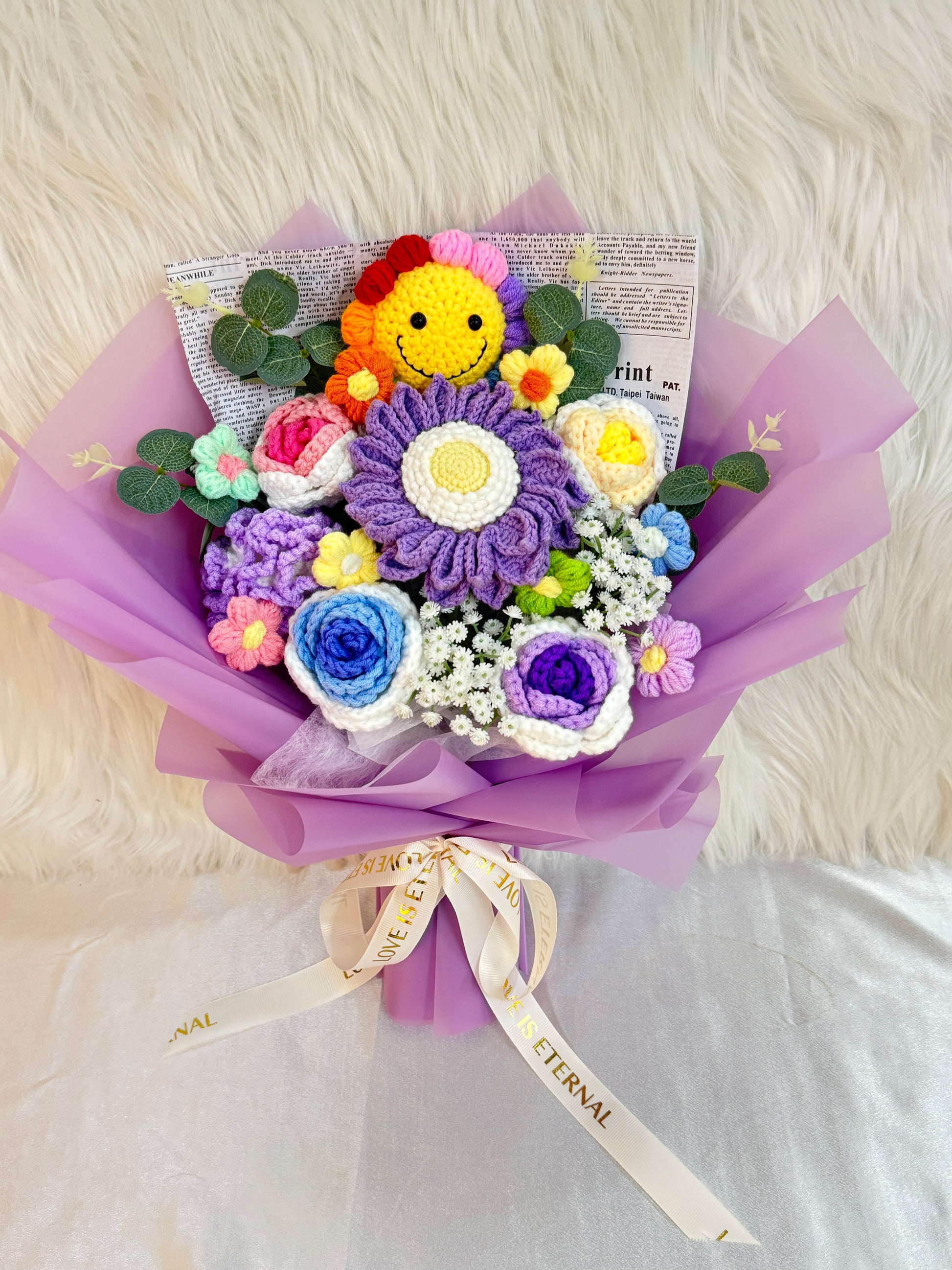 快樂多巴胺花束｜Farewell 花束｜情人節花束｜感謝花束｜畢業花束｜畢業花｜週年紀念日花束｜情人節禮物｜公仔花束｜即日送花｜平價花店｜網上花店推介｜網上訂花｜香港花店｜觀塘花店