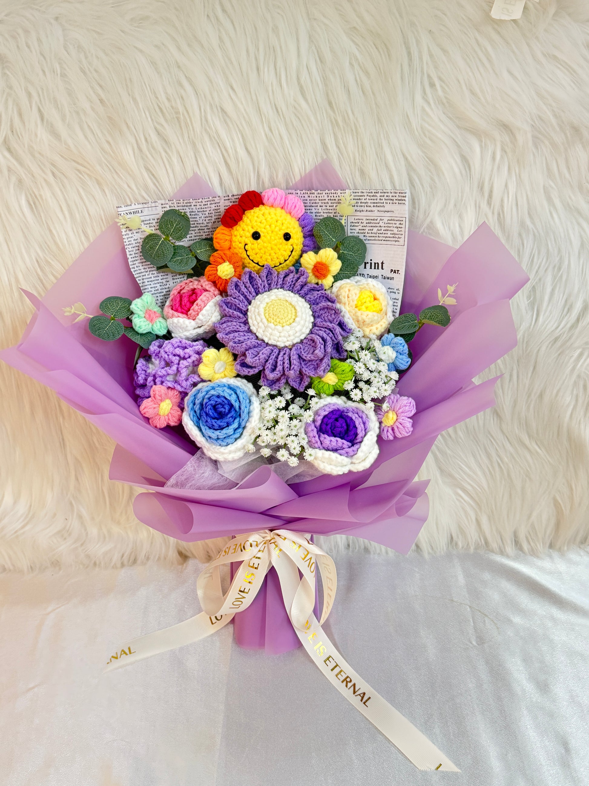 快樂多巴胺花束｜Farewell 花束｜情人節花束｜感謝花束｜畢業花束｜畢業花｜週年紀念日花束｜情人節禮物｜公仔花束｜即日送花｜平價花店｜網上花店推介｜網上訂花｜香港花店｜觀塘花店