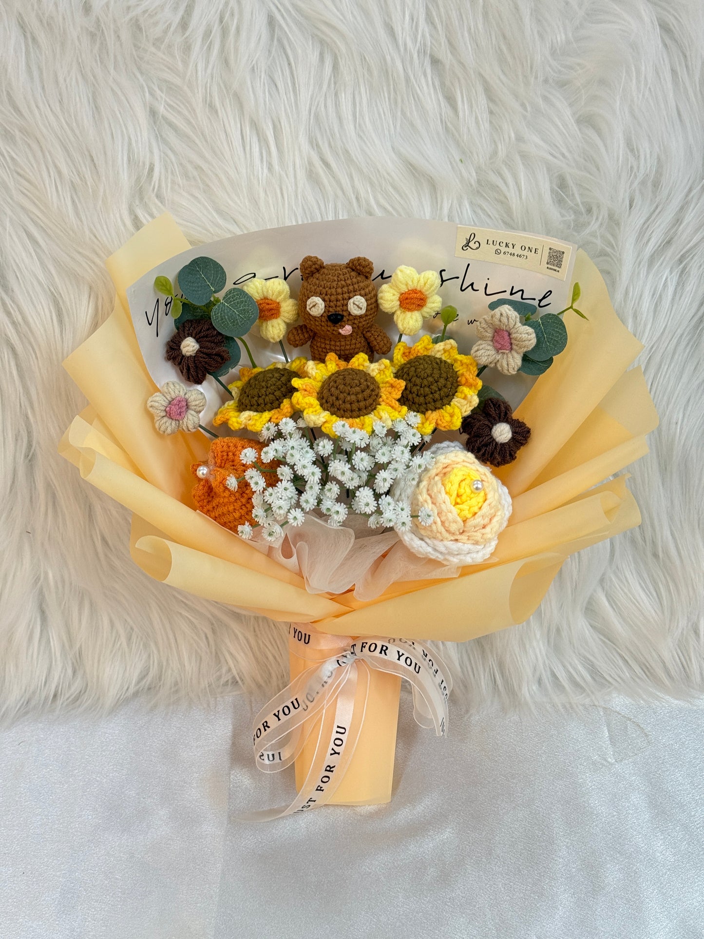 Tim bear @Minions《迷你乒團》｜小黃人Bob 公仔花束｜客製禮物$298起｜生日花束｜畢業花束｜卡通花束｜公仔花束｜生日禮物｜週年紀念日花束｜情人節花束｜創意禮品｜網上訂花｜人手製作｜觀塘花店｜香港花店