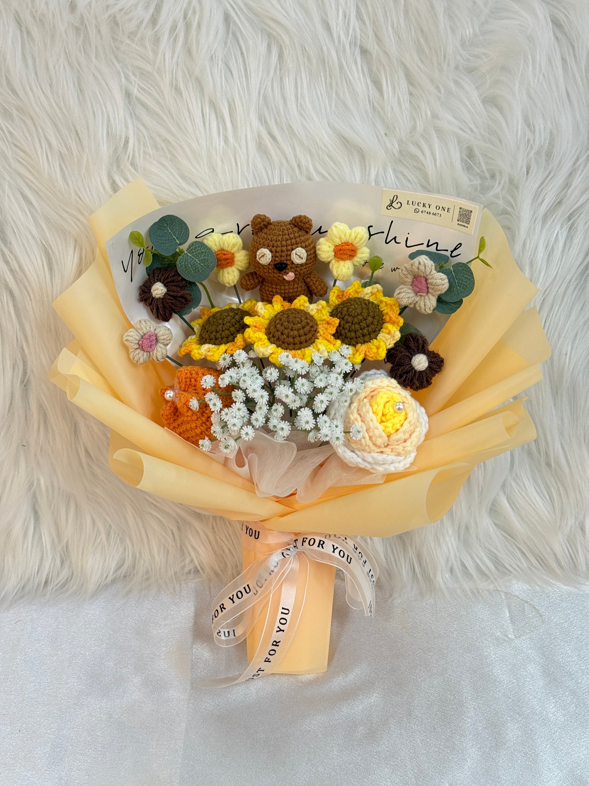 Tim bear @Minions《迷你乒團》｜小黃人Bob 公仔花束｜客製禮物$298起｜生日花束｜畢業花束｜卡通花束｜公仔花束｜生日禮物｜週年紀念日花束｜情人節花束｜創意禮品｜網上訂花｜人手製作｜觀塘花店｜香港花店