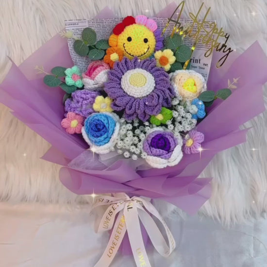 快樂多巴胺花束｜Farewell 花束｜情人節花束｜感謝花束｜畢業花束｜畢業花｜週年紀念日花束｜情人節禮物｜公仔花束｜即日送花｜平價花店｜網上花店推介｜網上訂花｜香港花店｜觀塘花店